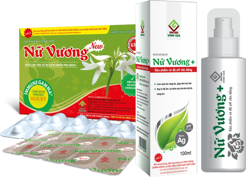 Bộ sản phẩm Nữ Vương